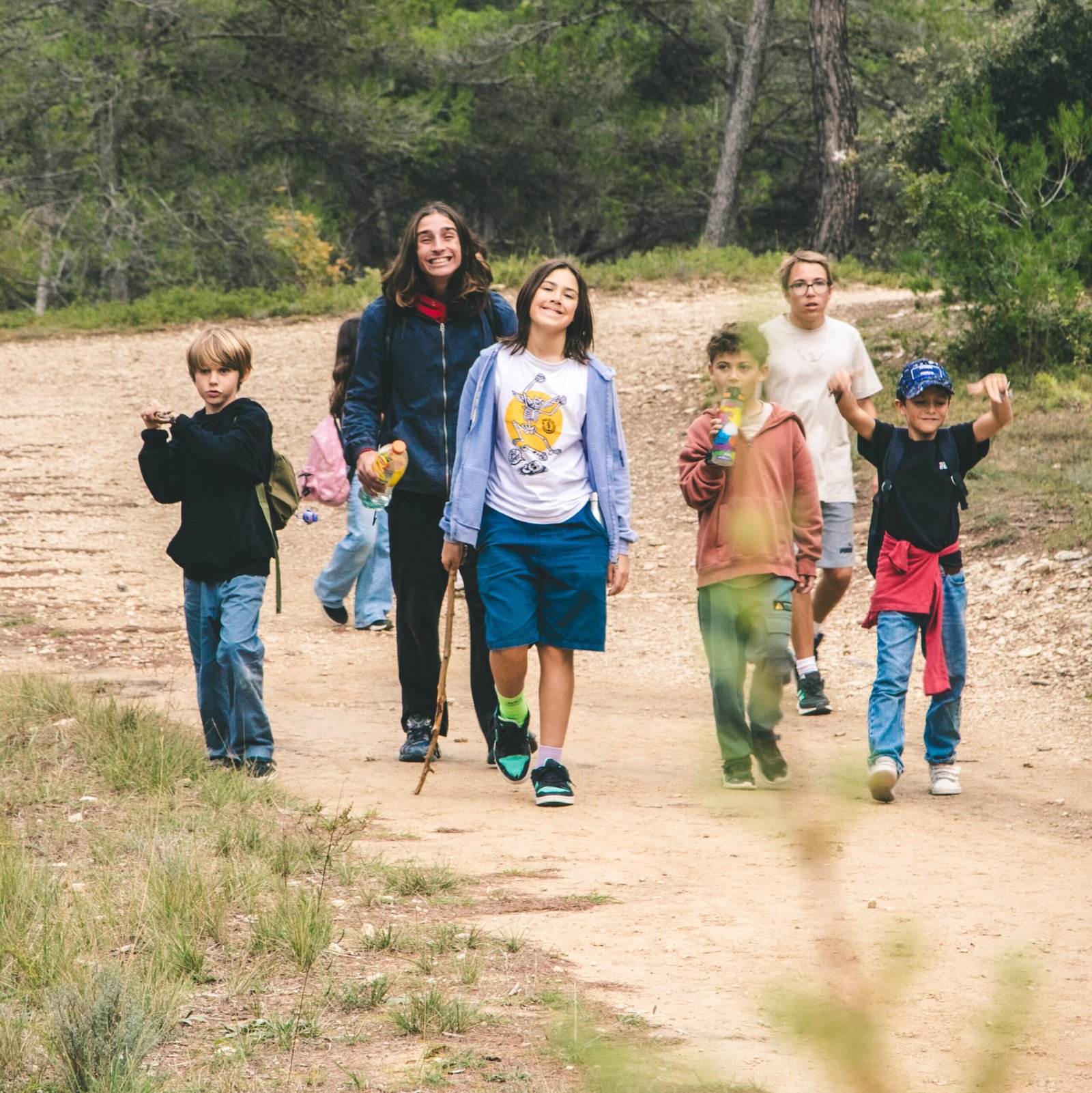 nos stages et excursions pour les enfants de 6 à 14 ans autour d'Aix-en-Provence